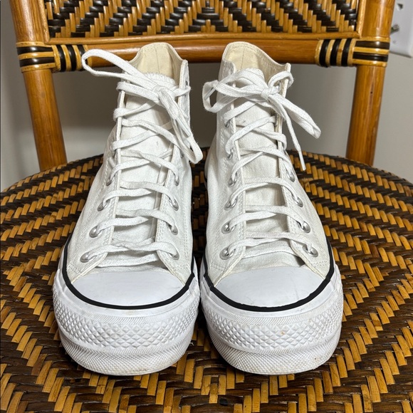 Converse Chuck Taylor All Star Lift Platform Sneakers Sz 10 - Picture 2 of 7